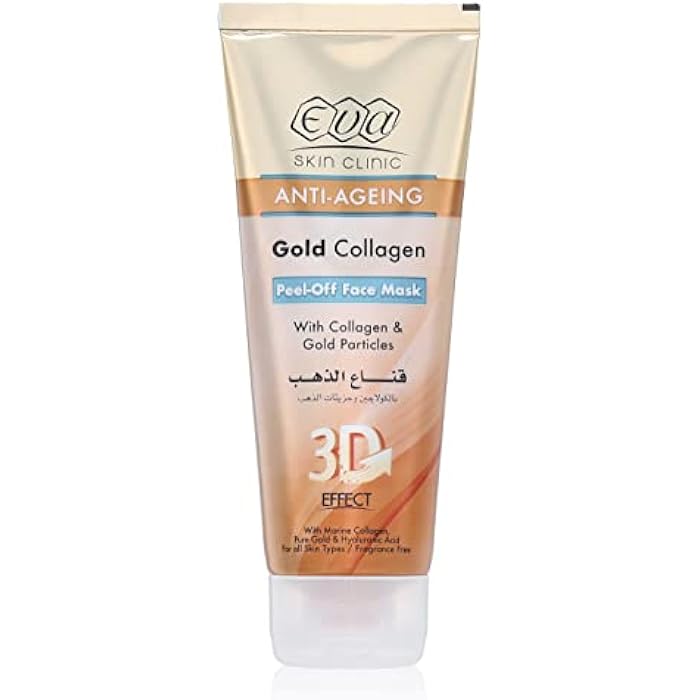 Eva Skin Clinic Anti-Ageing Gold Collagen Peel-Off Face Mask 100 ml - Image 1